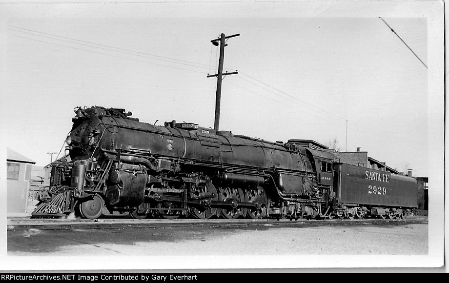 ATSF 4-8-2 #2929 - Atchison, Topeka & Santa Fe